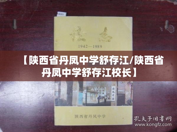 【陕西省丹凤中学舒存江/陕西省丹凤中学舒存江校长】