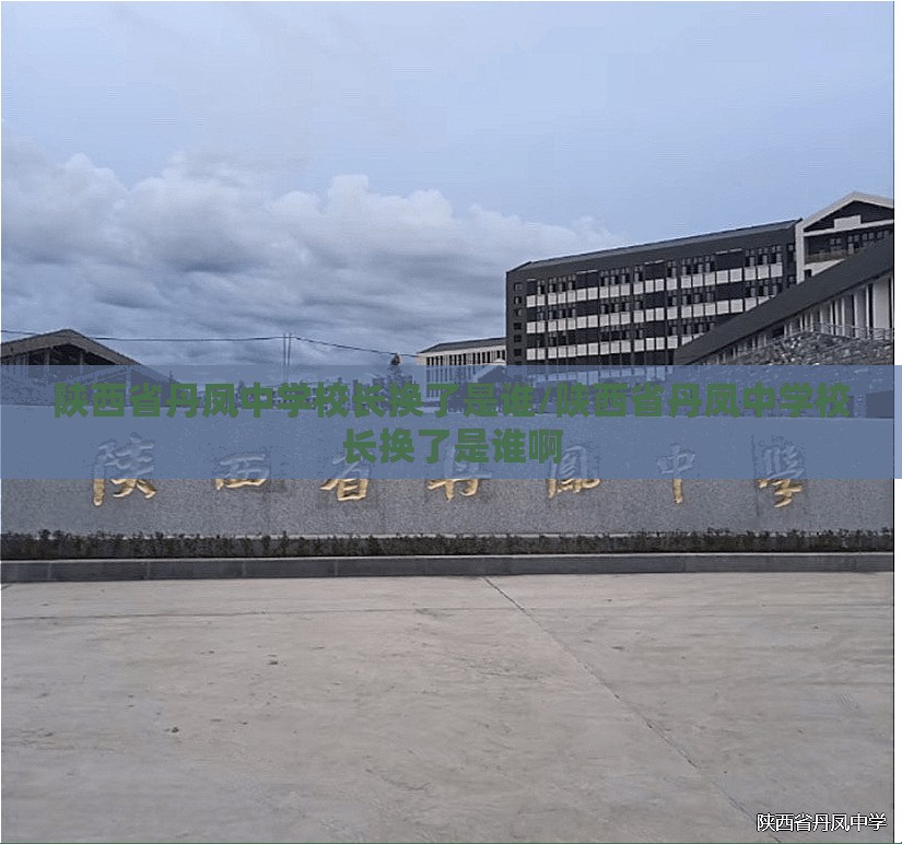 陕西省丹凤中学校长换了是谁/陕西省丹凤中学校长换了是谁啊