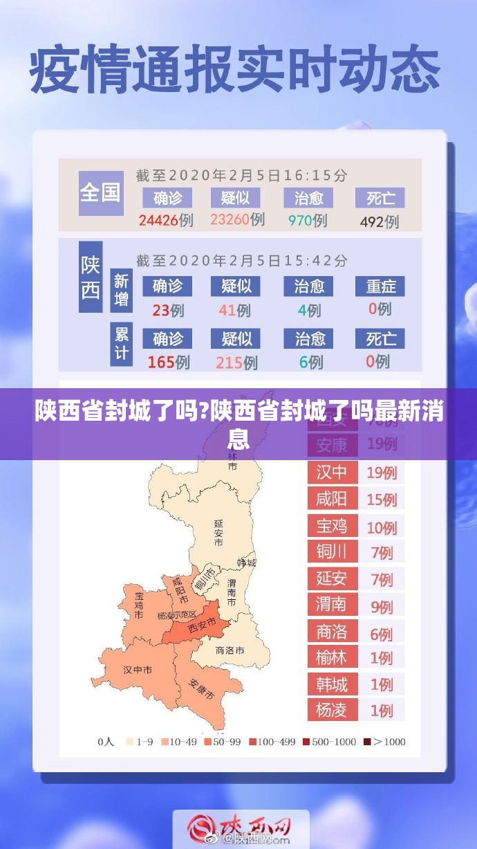 陕西省封城了吗?陕西省封城了吗最新消息