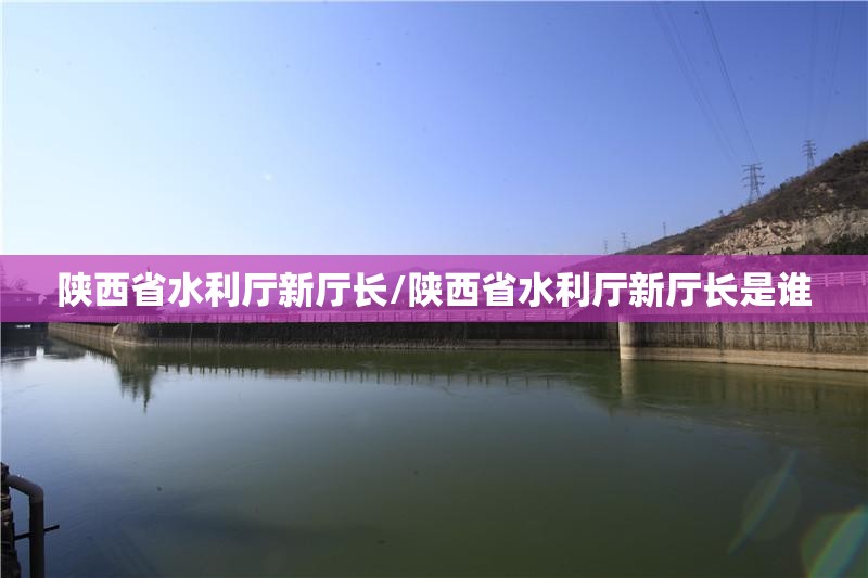 陕西省水利厅新厅长/陕西省水利厅新厅长是谁
