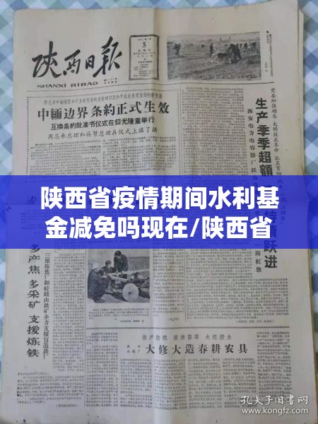 陕西省疫情期间水利基金减免吗现在/陕西省疫情期间水利基金减免吗