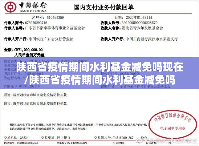 陕西省疫情期间水利基金减免吗现在/陕西省疫情期间水利基金减免吗