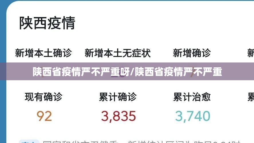 陕西省疫情严不严重呀/陕西省疫情严不严重