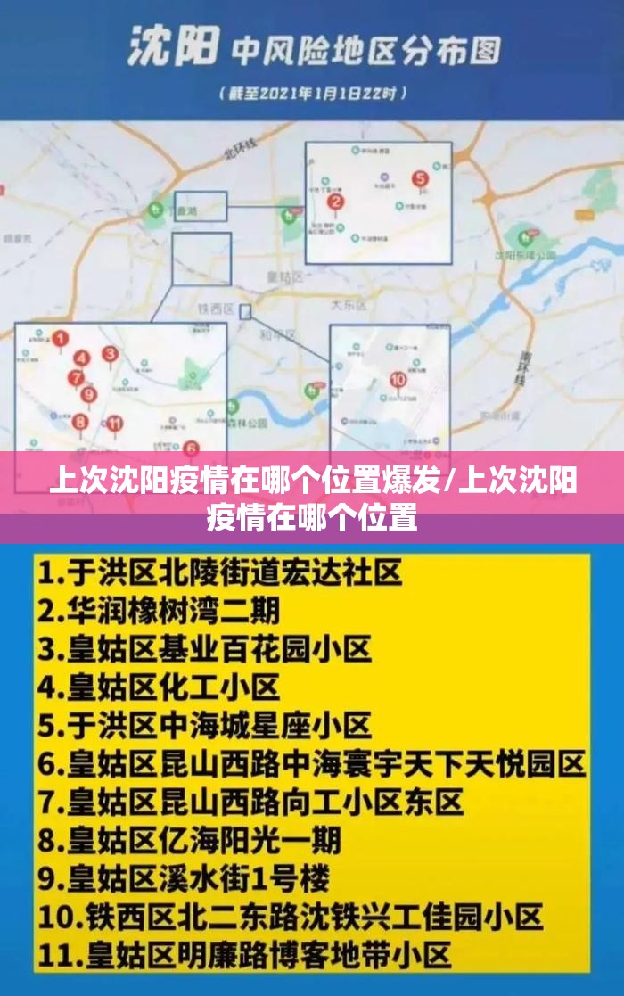 上次沈阳疫情在哪个位置爆发/上次沈阳疫情在哪个位置
