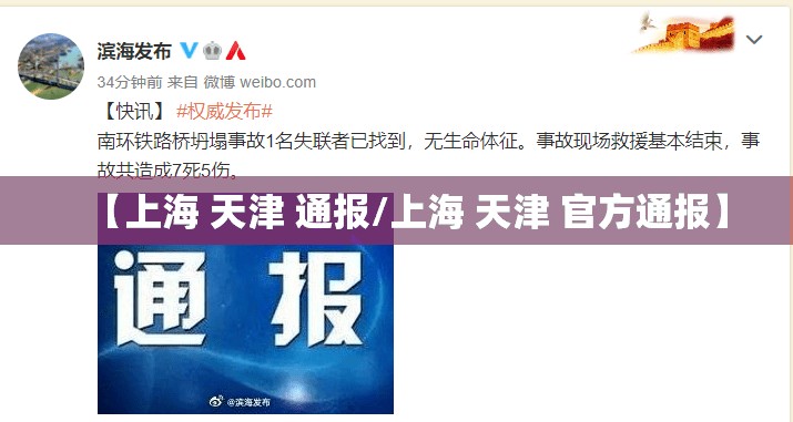 【上海 天津 通报/上海 天津 官方通报】