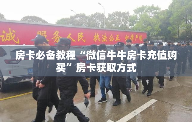 房卡必备教程“微信牛牛房卡充值购买”房卡获取方式
