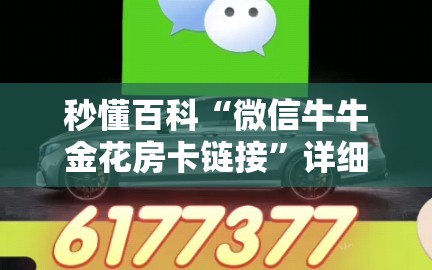 秒懂百科“微信牛牛金花房卡链接”详细房卡使用教程