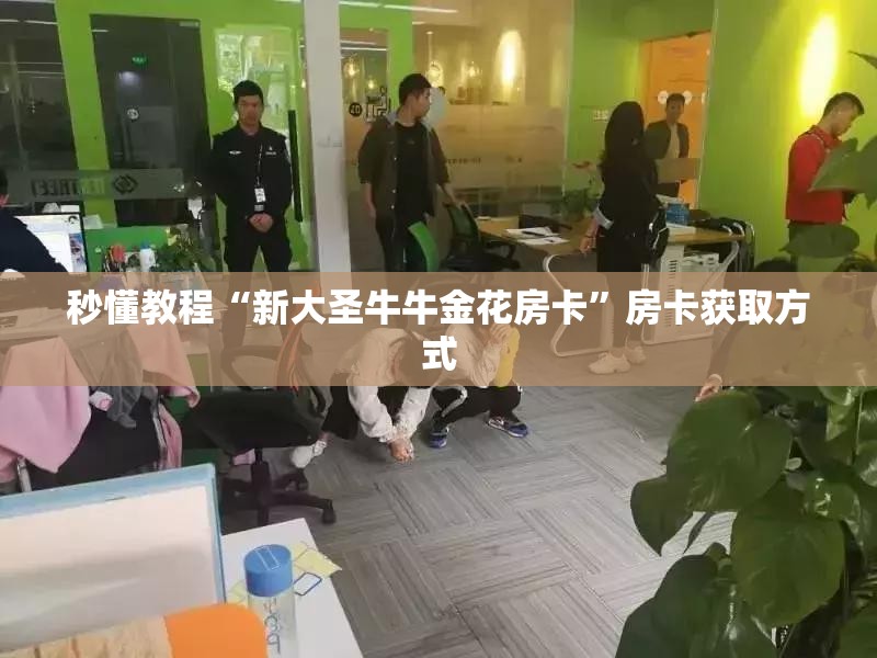 秒懂教程“新大圣牛牛金花房卡”房卡获取方式