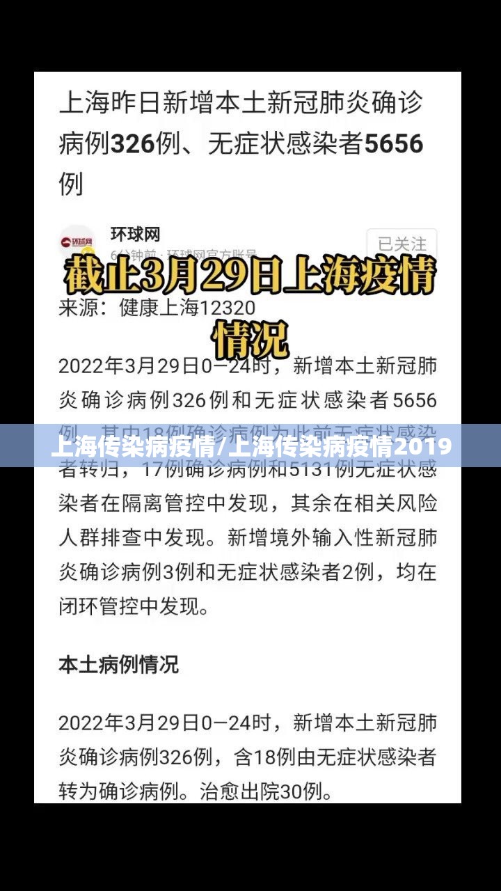 上海传染病疫情/上海传染病疫情2019