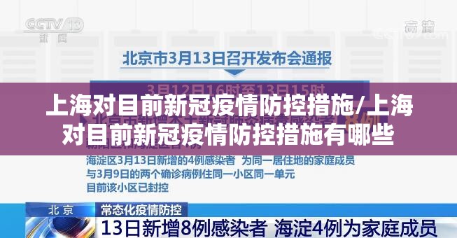 上海对目前新冠疫情防控措施/上海对目前新冠疫情防控措施有哪些