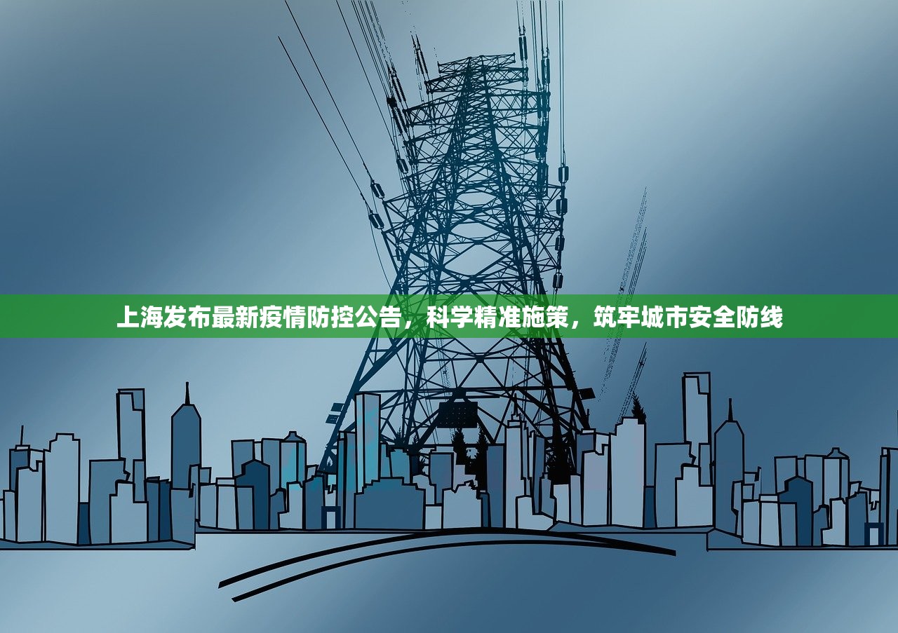 上海发布最新疫情防控公告，科学精准施策，筑牢城市安全防线