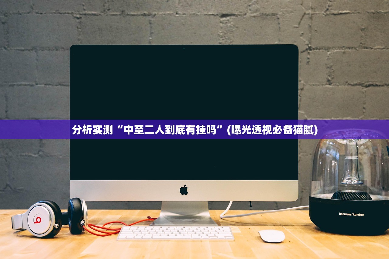 分析实测“中至二人到底有挂吗”(曝光透视必备猫腻)