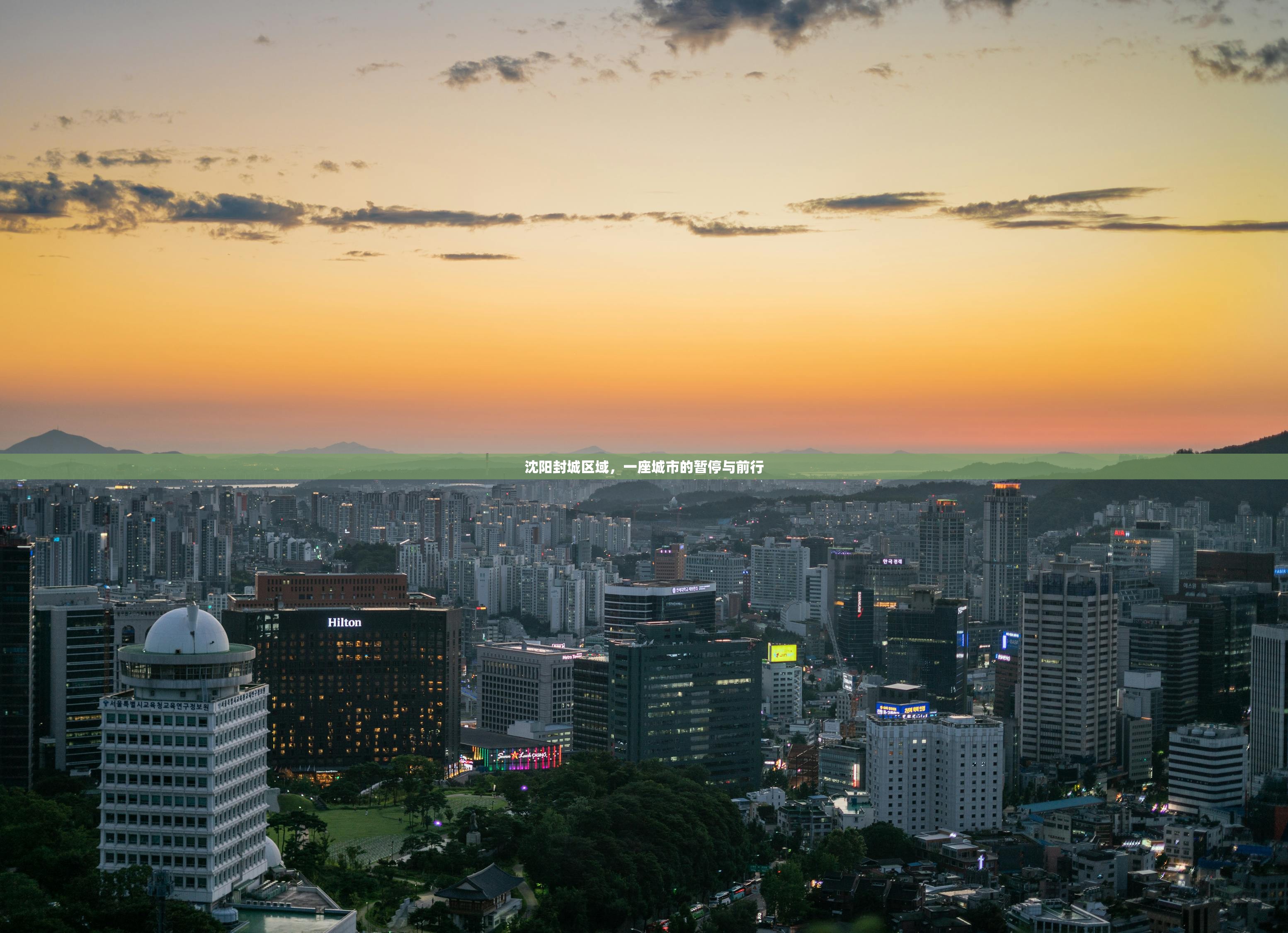 沈阳封城区域，一座城市的暂停与前行